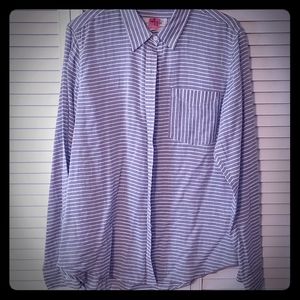 Curren/elli Long Sleeve Button down Shirt